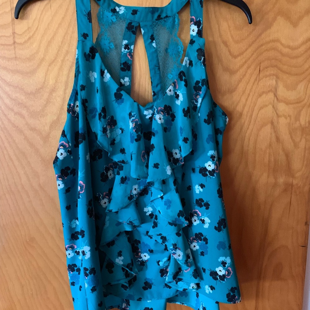 Floral tank top